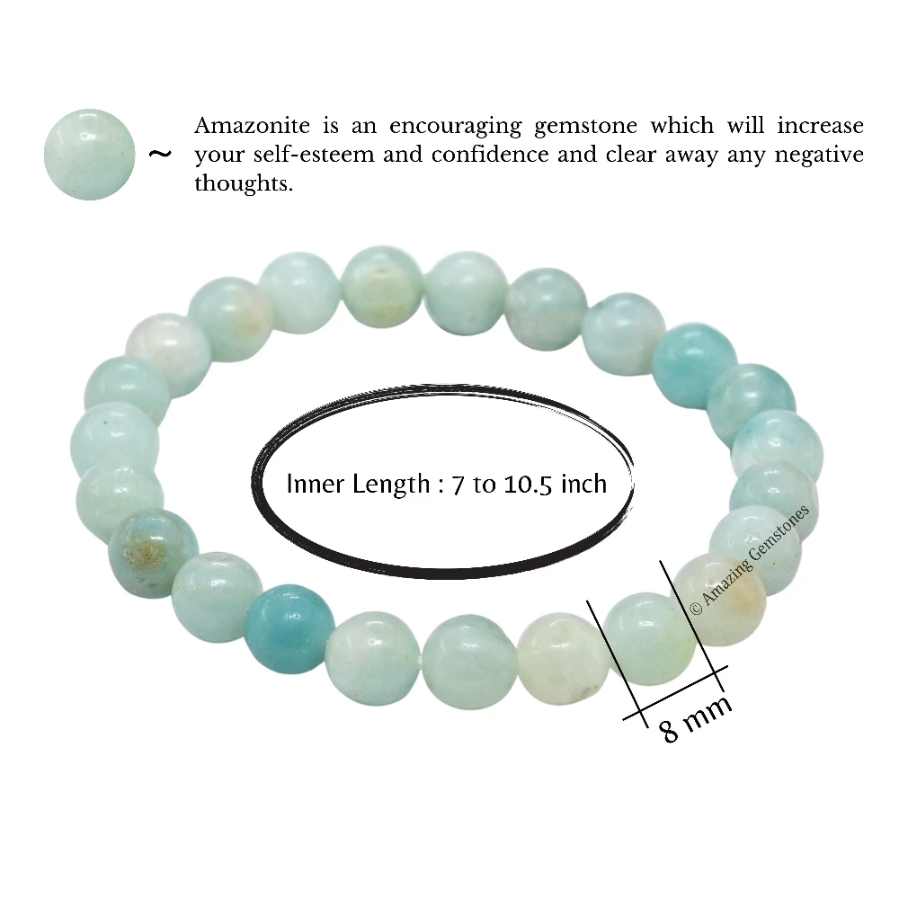 Amazonite Bracelet (Stretchable)