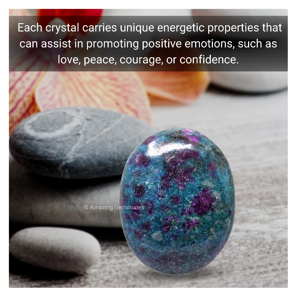 Ruby Kyanite  Palm Stone (Regular)