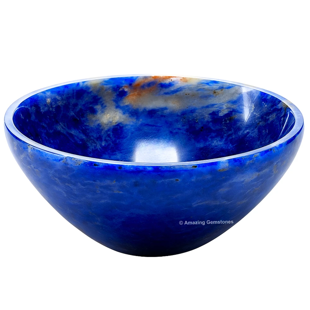 Sodalite Crystal Bowl - 2 Inch