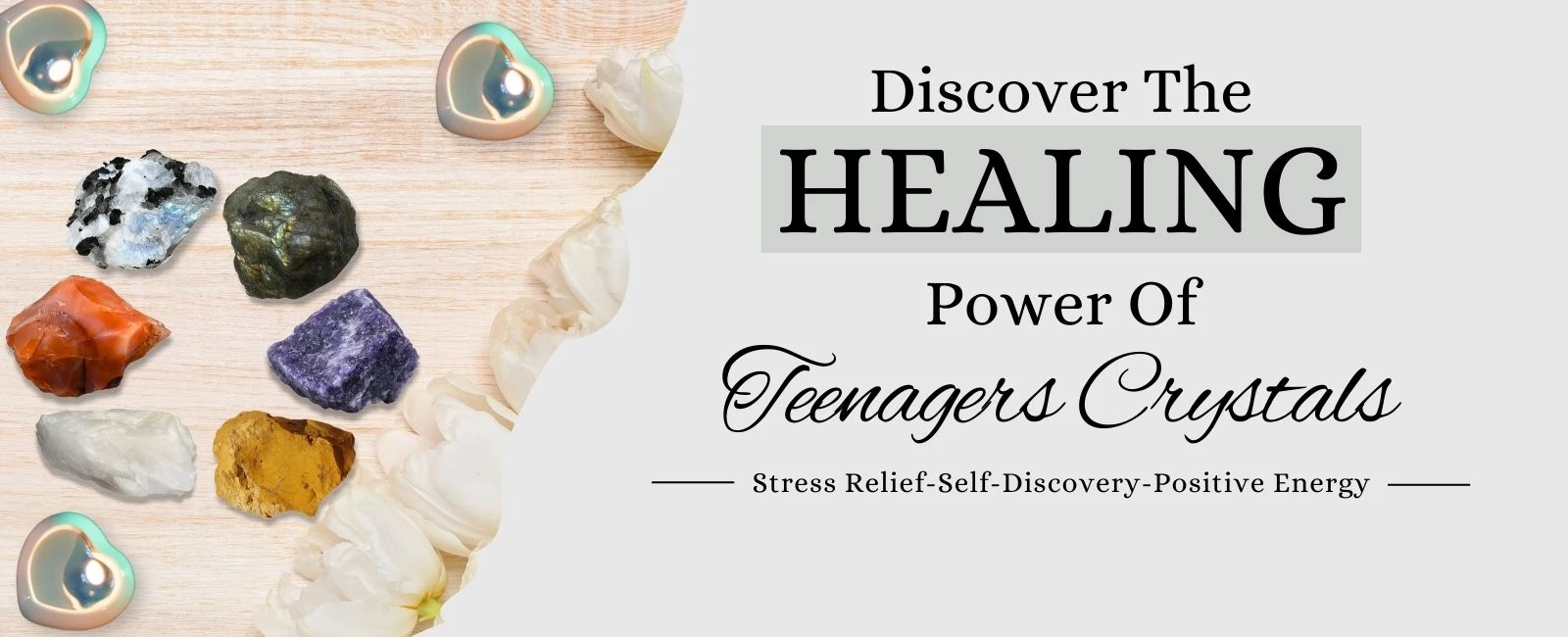 Teenagers' Wellness: Harnessing Healing Crystal Raw Stones