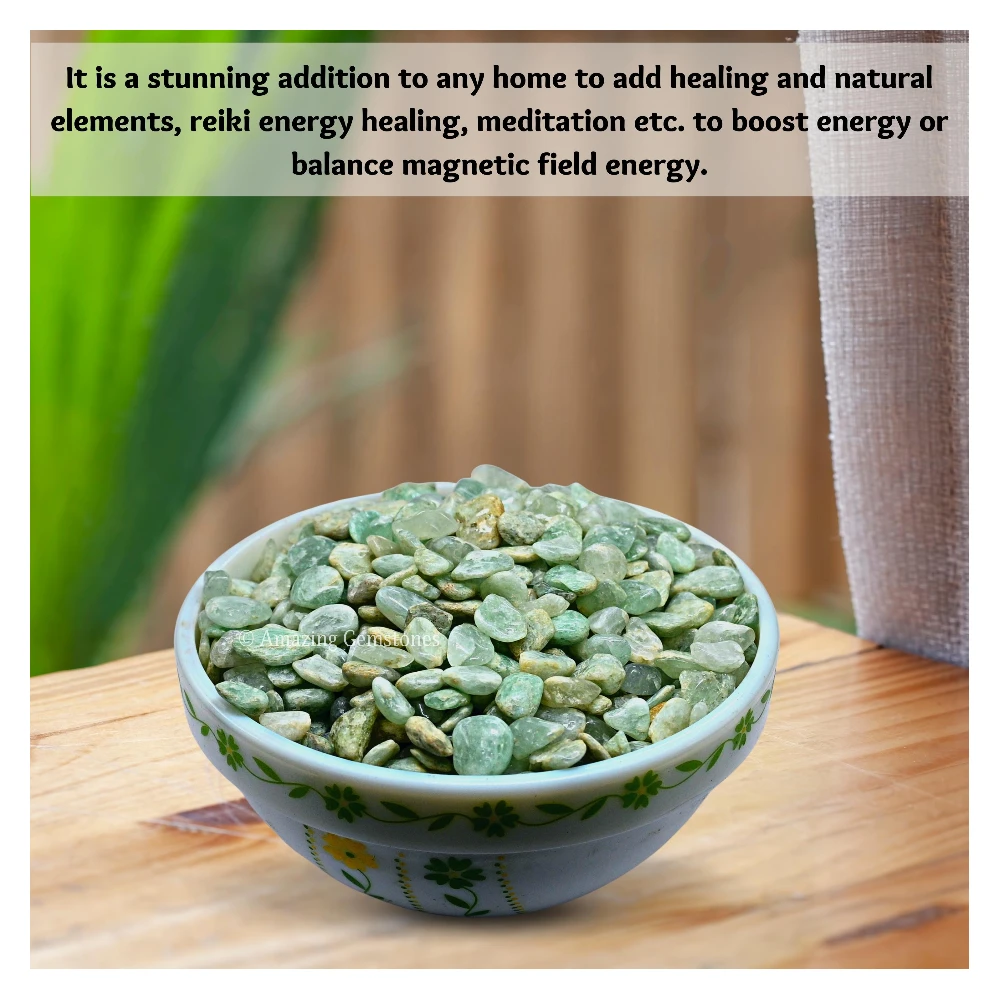 Light Green Aventurine Chips (1LB)
