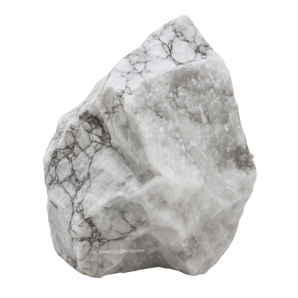 Howlite Raw Crystals (5 Pieces)