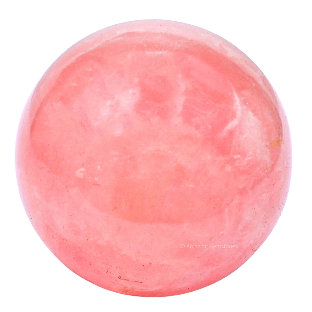 Large Rose Quartz Sphere (3 Inch)