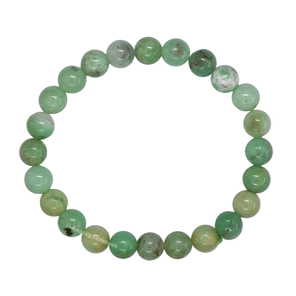 Chrysoprase Bracelet (Strechable)