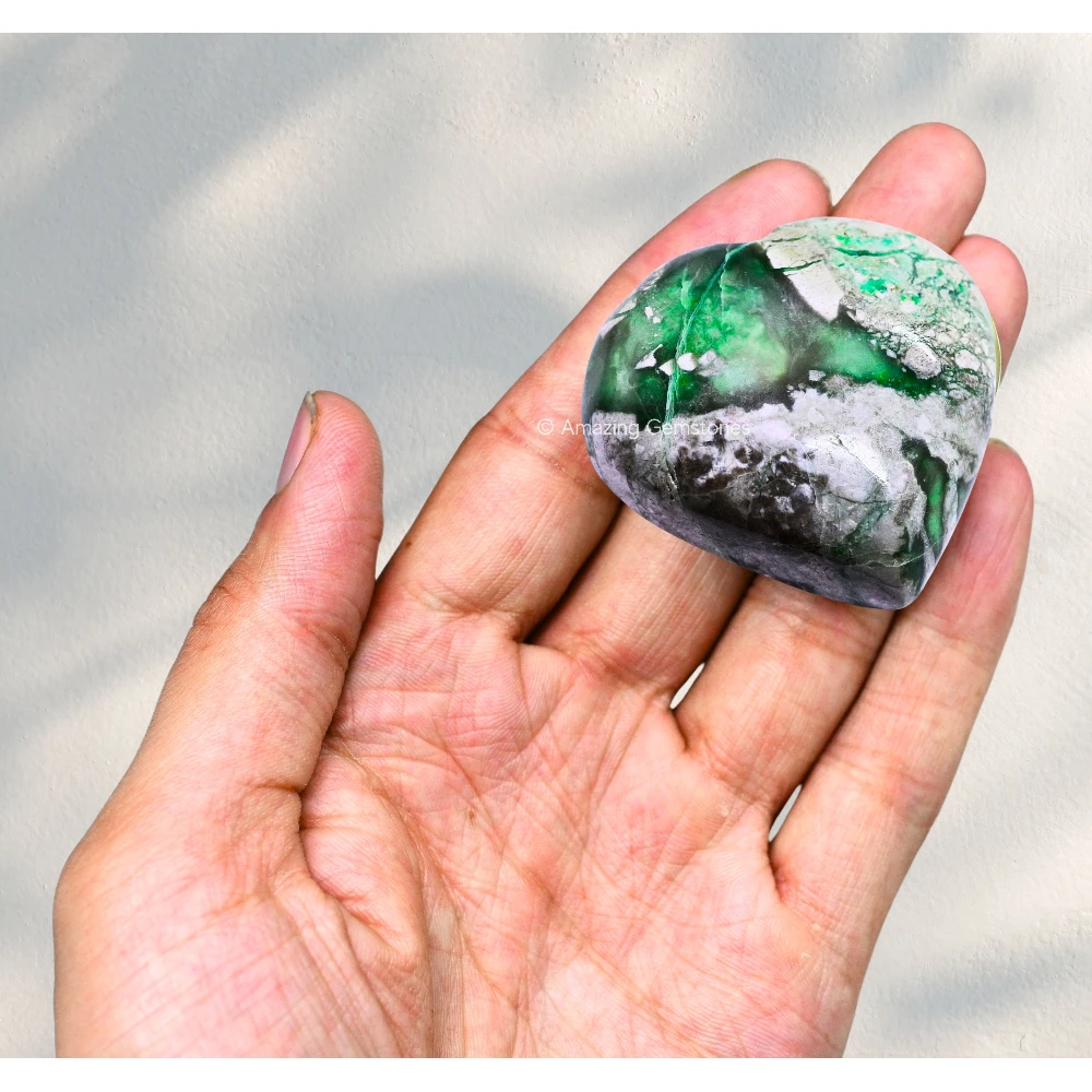 Variscite Heart