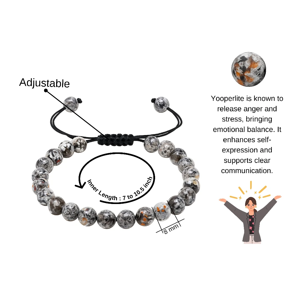Yooperlite Bracelet (Adjustable)