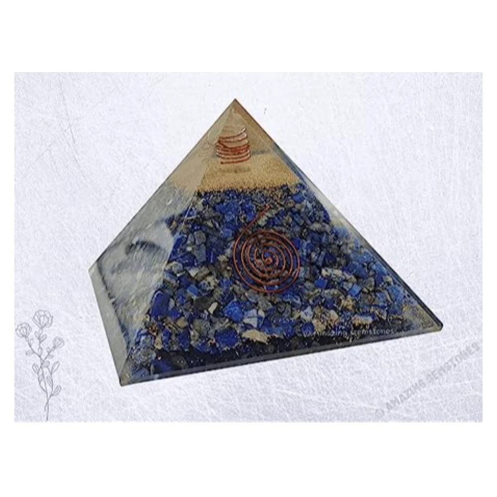 Lapis Lazuli Orgone Pyramid (Extra Large)
