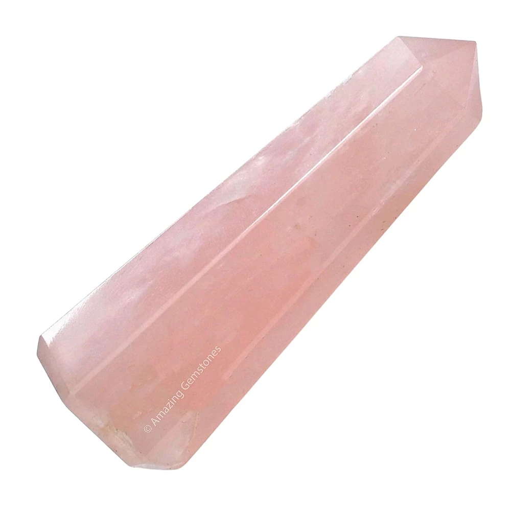 Star Rose Quartz Tower (3-4 Inch)