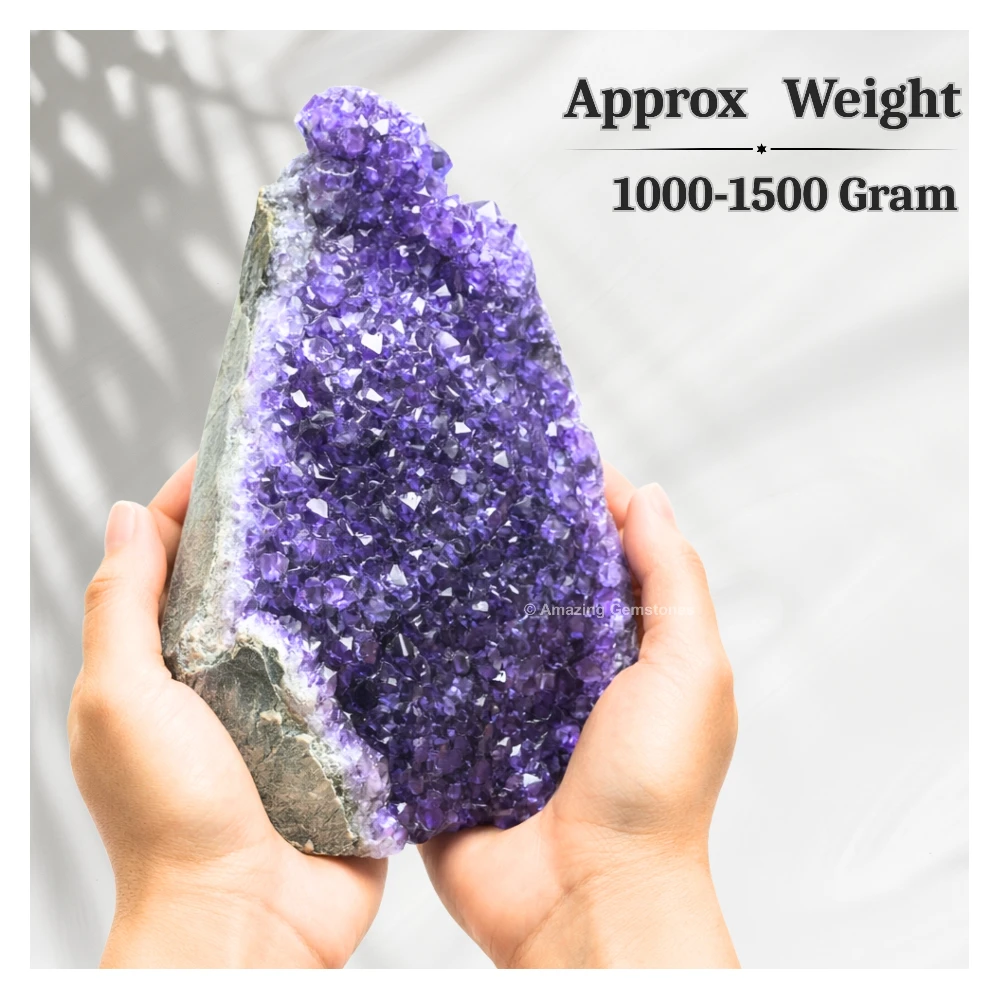 Amethyst Cluster - 1-1.5 Kg