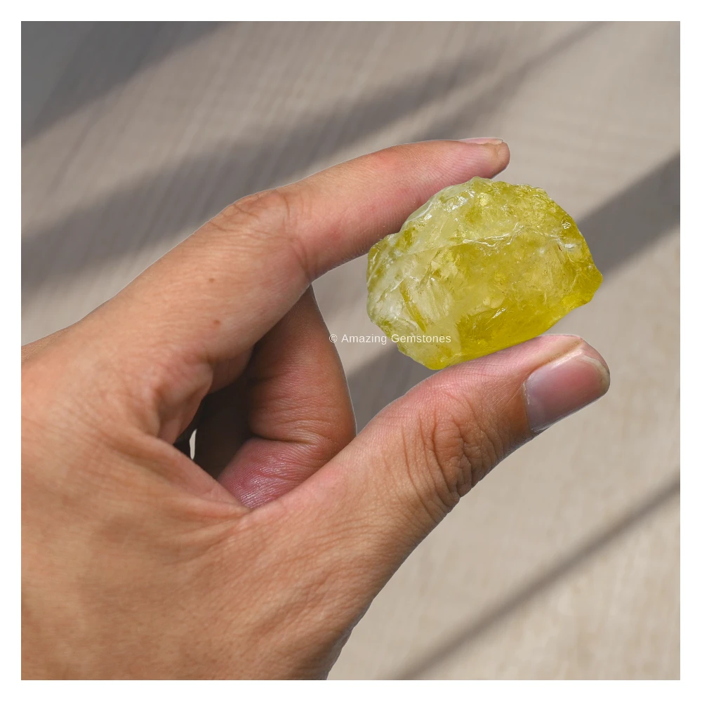 Lemon Quartz Raw Crystals (1 LB)