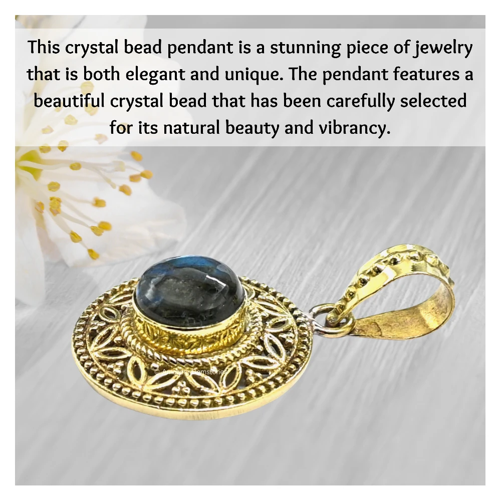 Labradorite Bead Necklace Premium