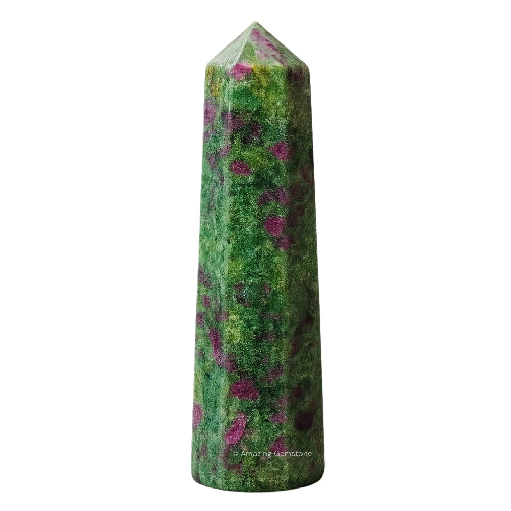Ruby Fuchsite Tower (2" to 3" inch)