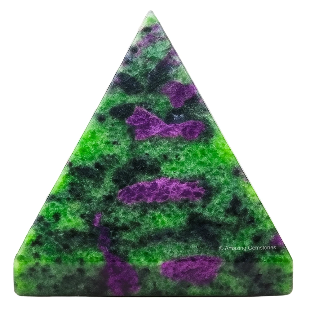 Ruby Zoisite Pyramid (1 Inch)