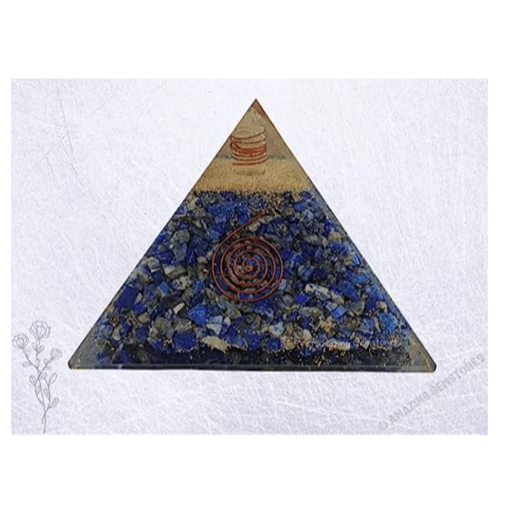 Lapis Lazuli Orgone Pyramid (Extra Large)