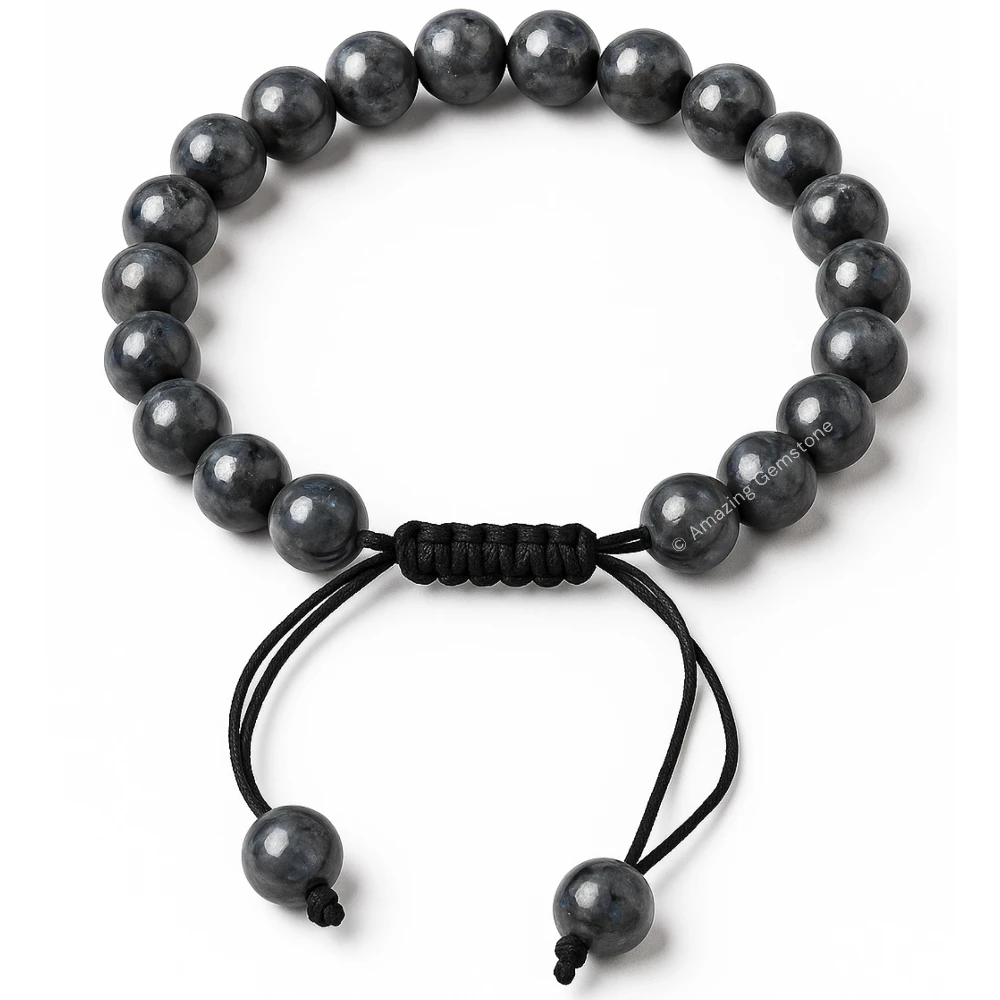 Larvikite Bracelet (Adjustable)