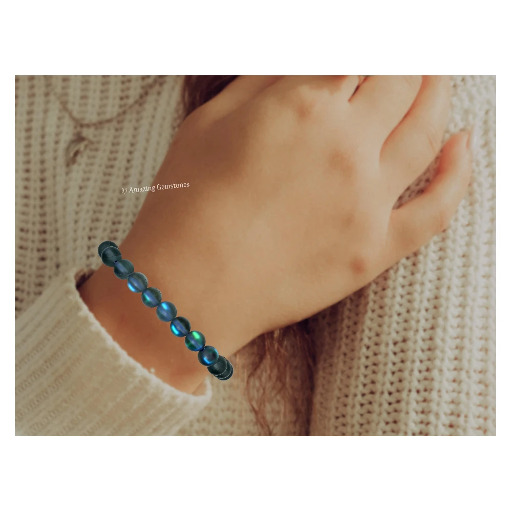 Grey Mermaid Bracelet (Adjustable)