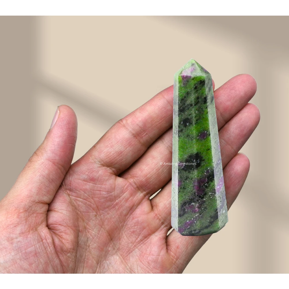 Ruby Zoisite Tower (3" to 4" inch)