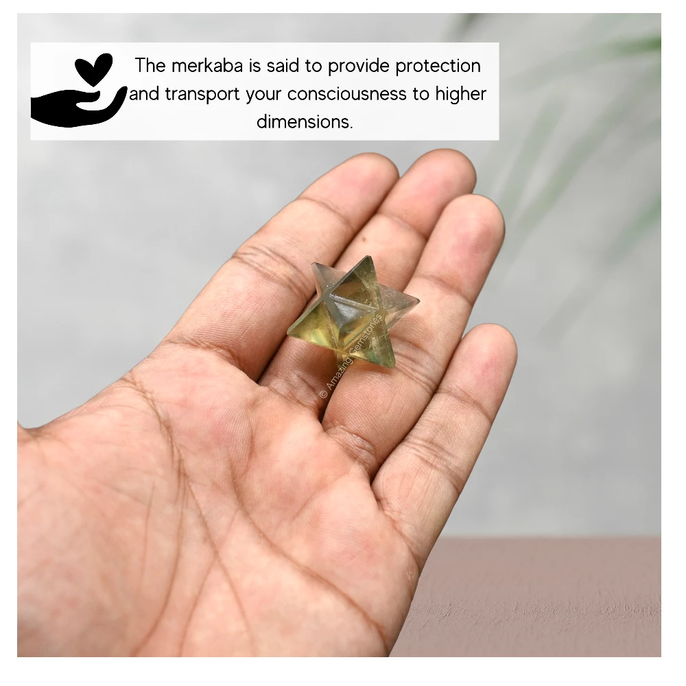 Fluorite Merkaba (15-20 mm)
