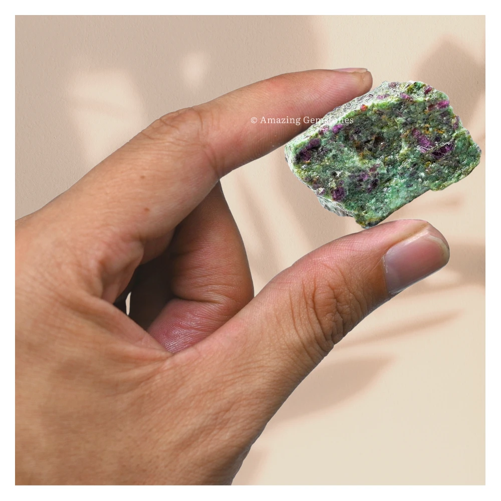 Ruby Zoisite Raw Crystals (1 LB)