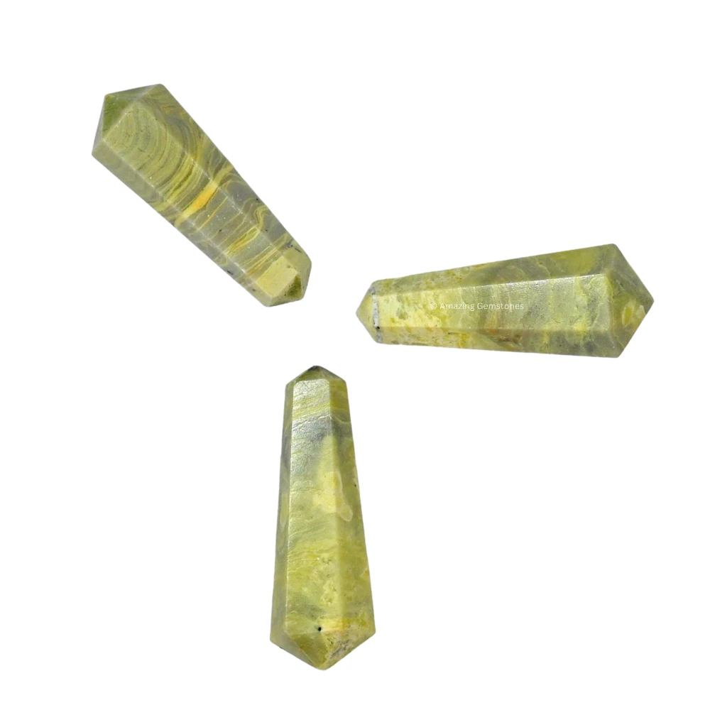 Serpentine Pencil Points (Double Terminated) (Set of 50)
