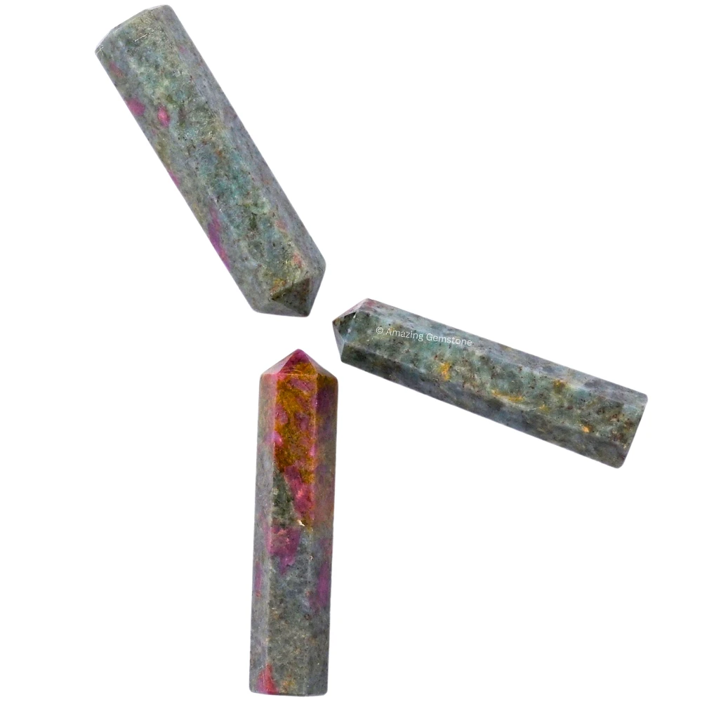 Ruby Kyanite Pencil Points (Set of 3)