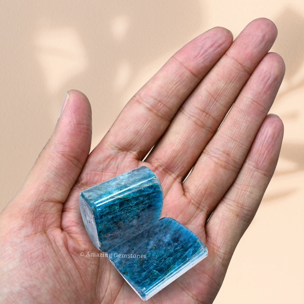 Tumbled Apatite Stone Crystals (1000+ Carats)