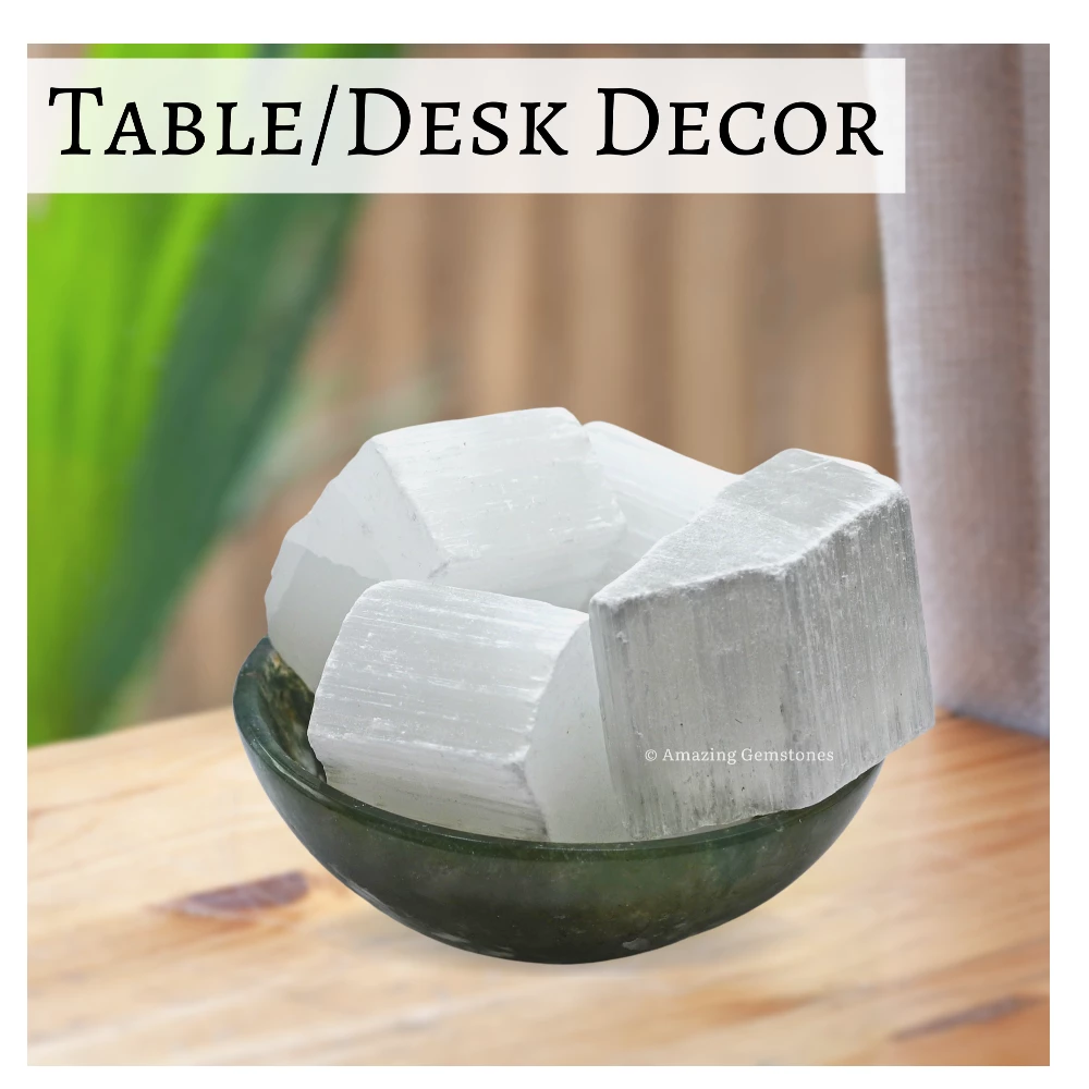 Selenite Raw Crystals (2 Pieces)
