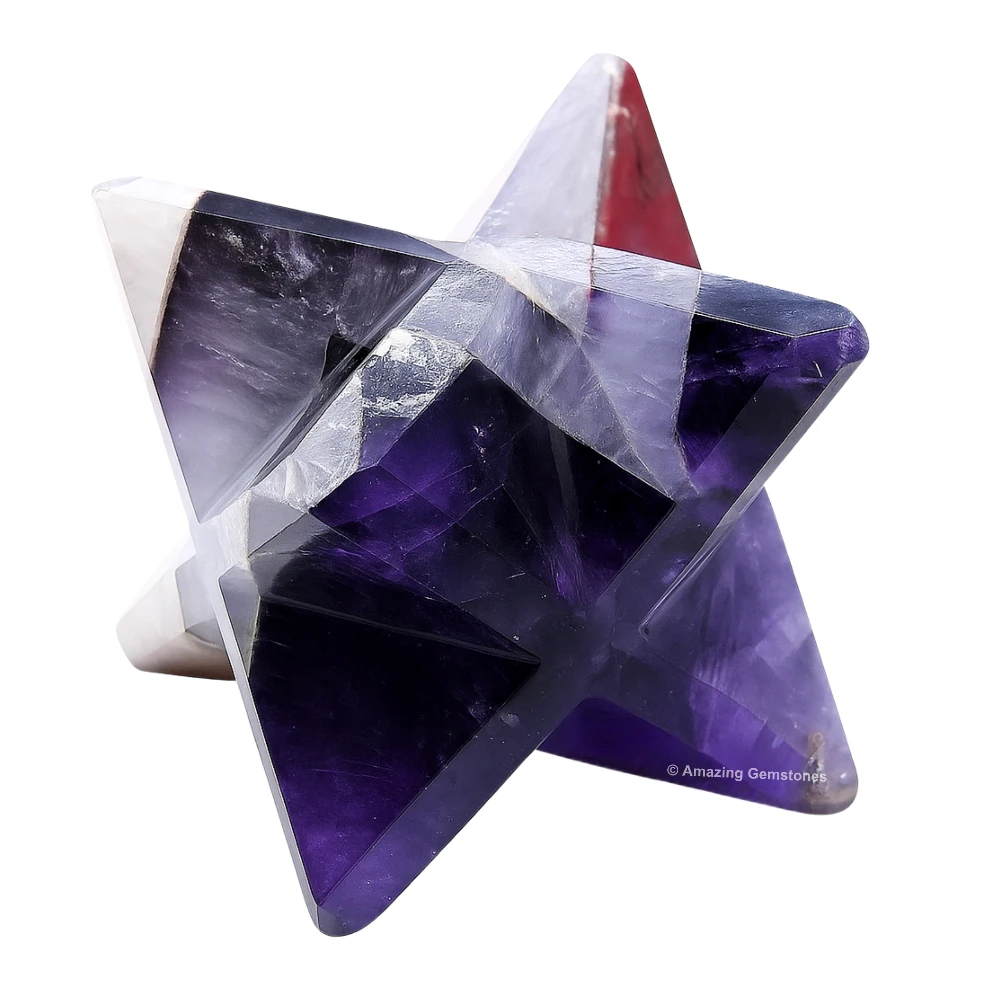 Amethyst Merkaba (30-40 mm)