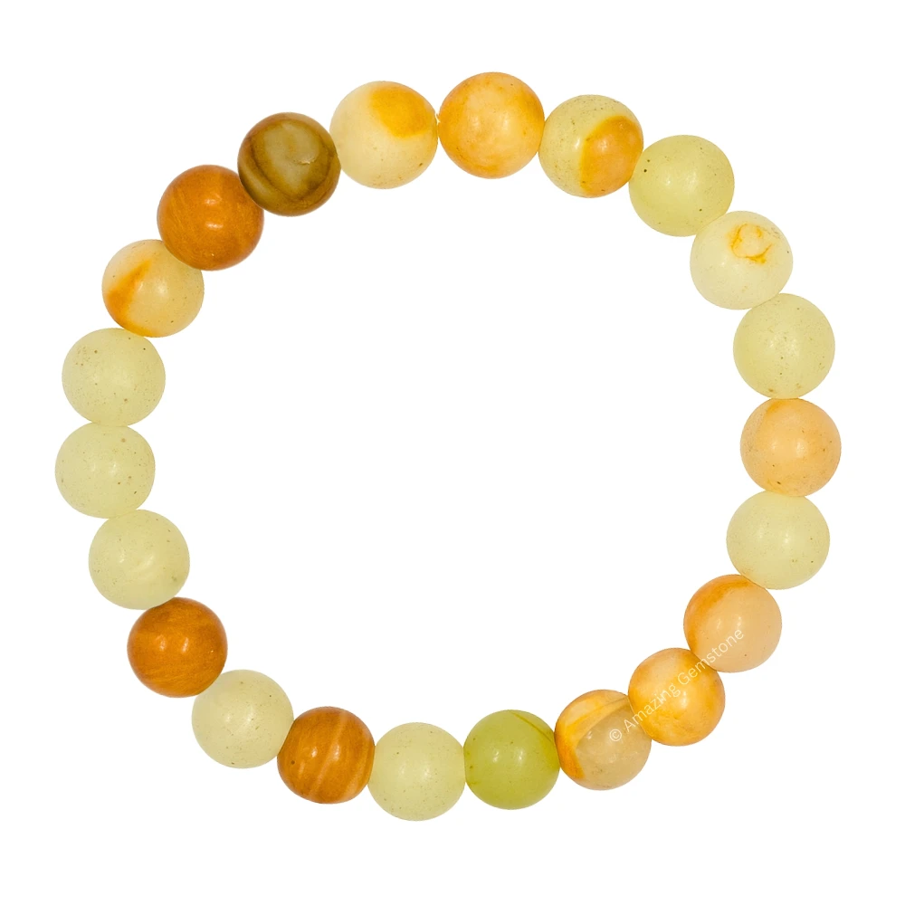 Green Calcite Bracelet (Strechable)