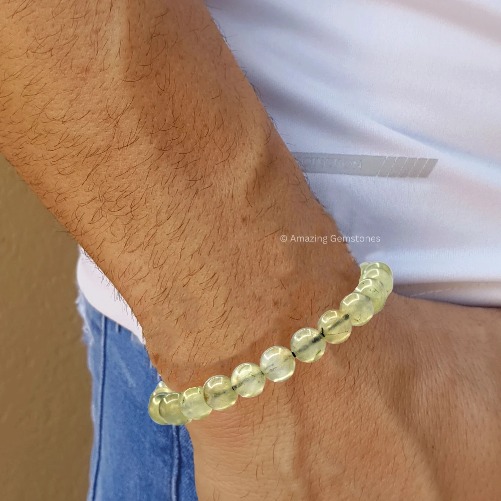 Prehnite Bracelet (Adjustable)