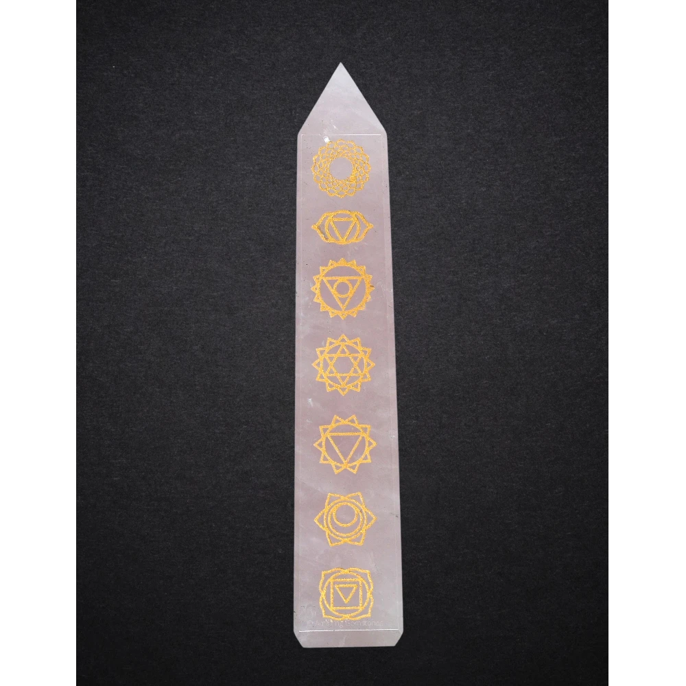 Rose Quartz Tower (4" - 5" Inch)