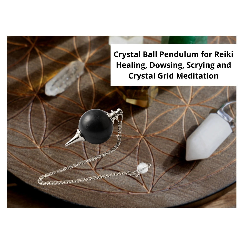 Shungite Ball Pendulum