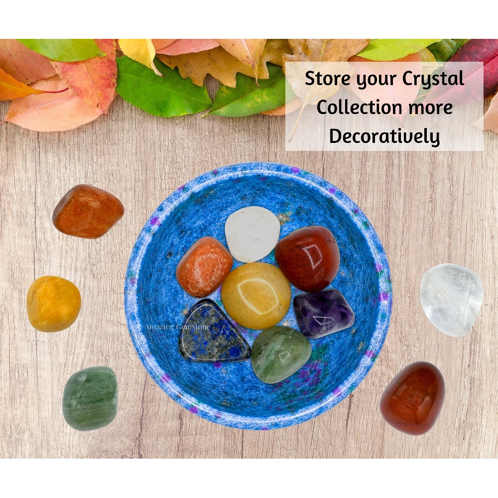 Ruby Kyanite Crystal Bowl - 2 Inch