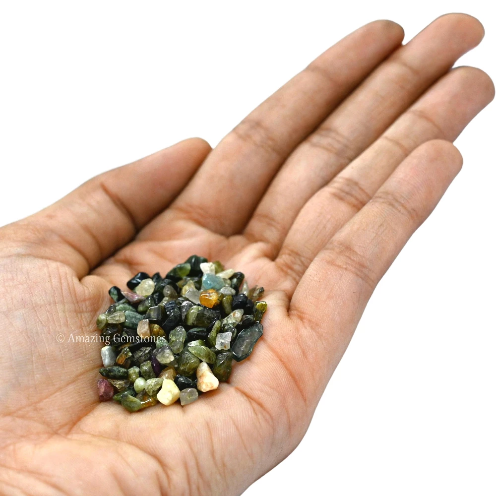 Multi Tourmaline Chips (1LB)