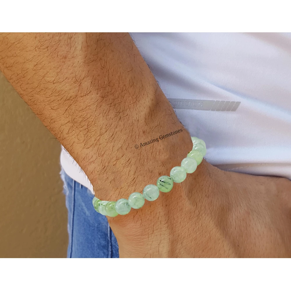 Prehnite Bracelet (Stretchable)