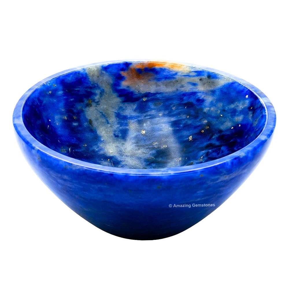Sodalite Crystal Bowl - 2 Inch
