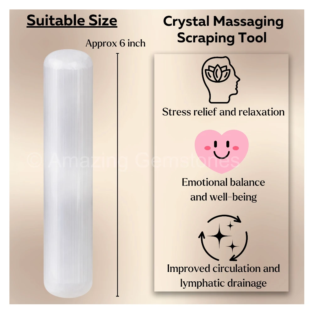 Large Selenite Wand
