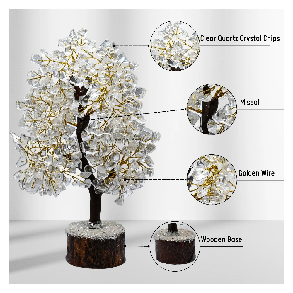 Clear Quartz Tree (200 Beads)