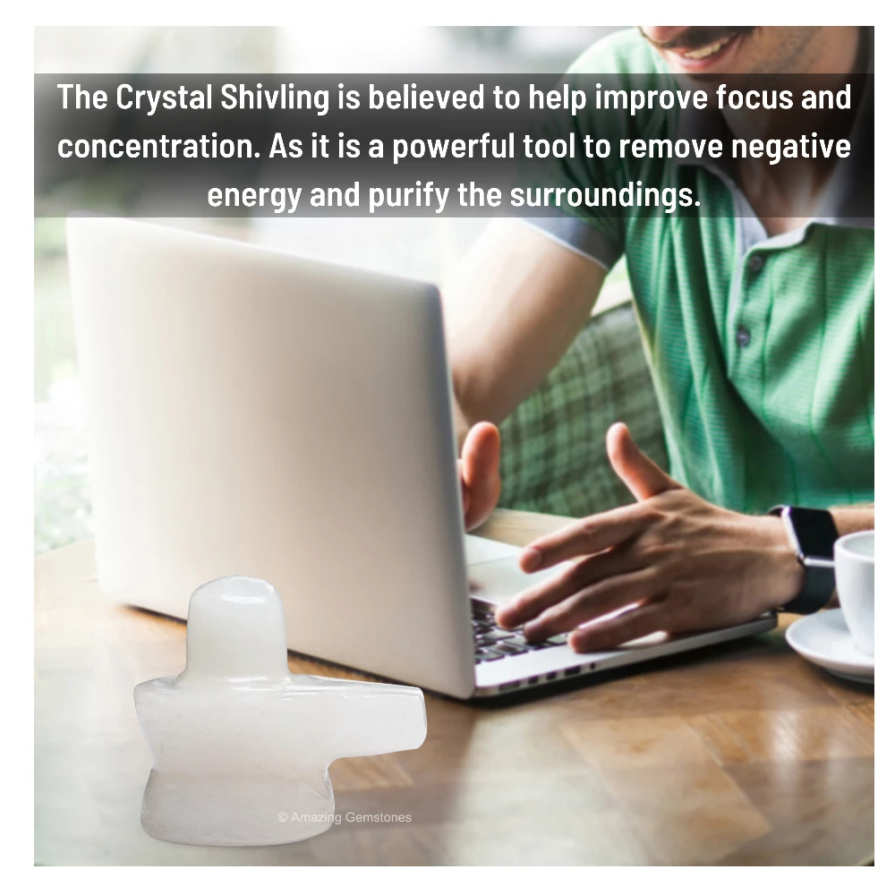 Snow Quartz Shivling