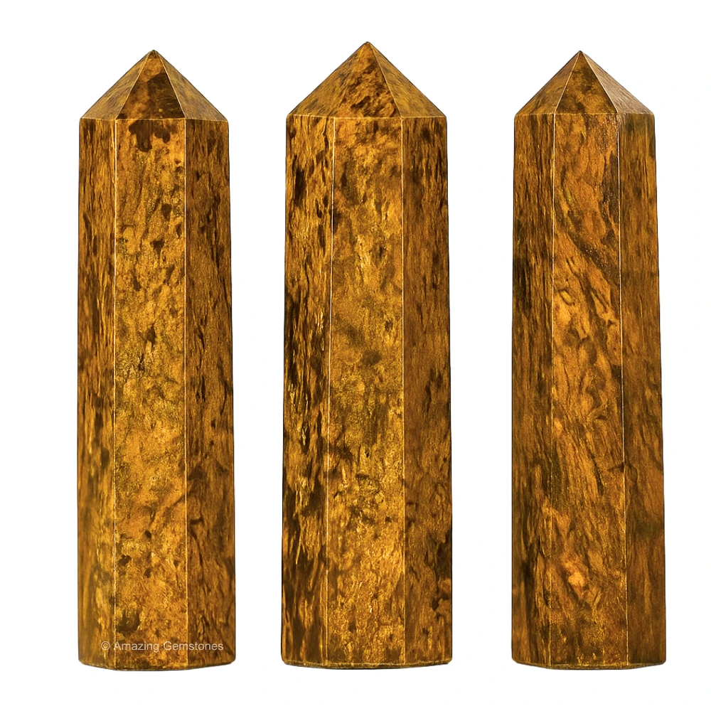 Bronzite Pencil Points (Set of 3)