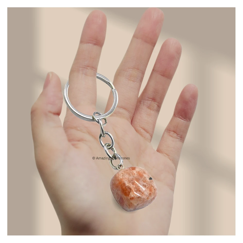 Sunstone Keychain Keys Holder (Tumble)