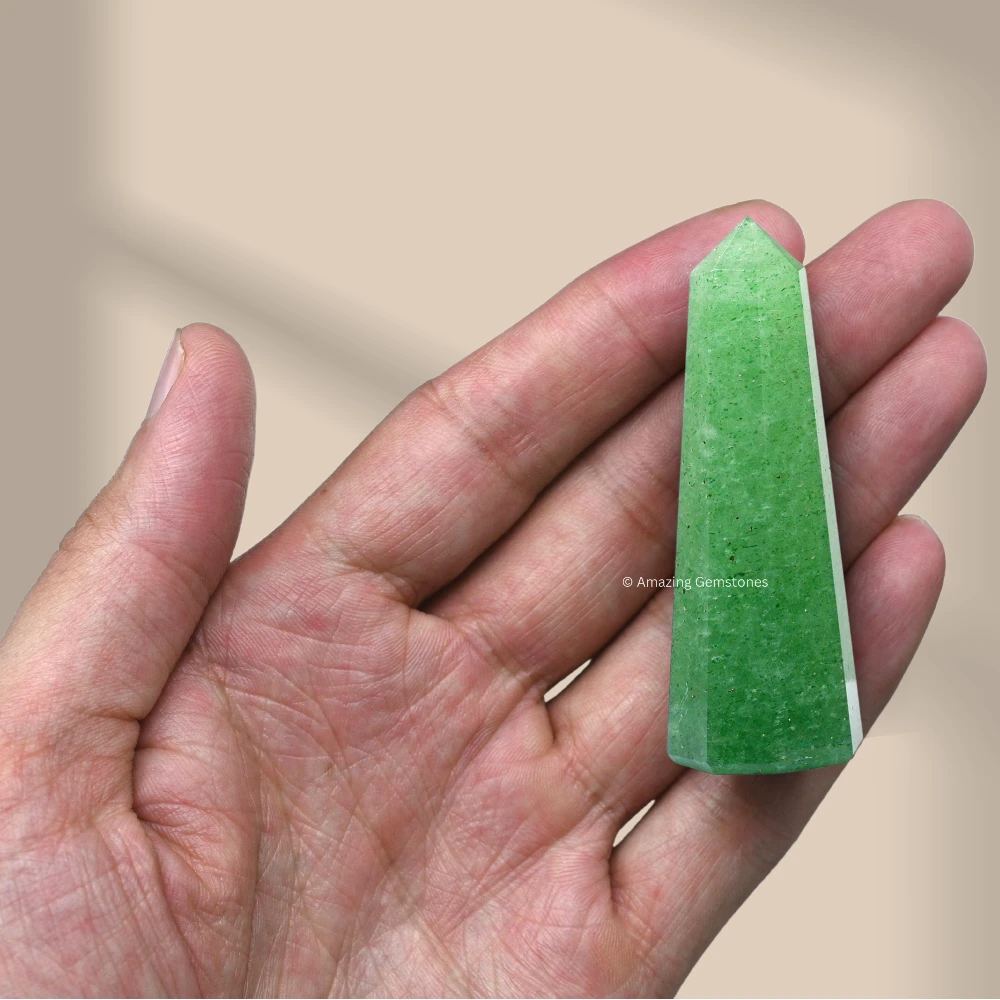 Green Strawberry Quartz Tower (2" to 3" inch)