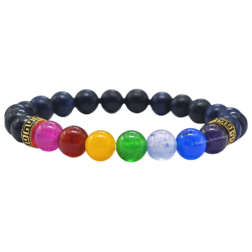 Sodalite Chakra Bracelet (Strechable)