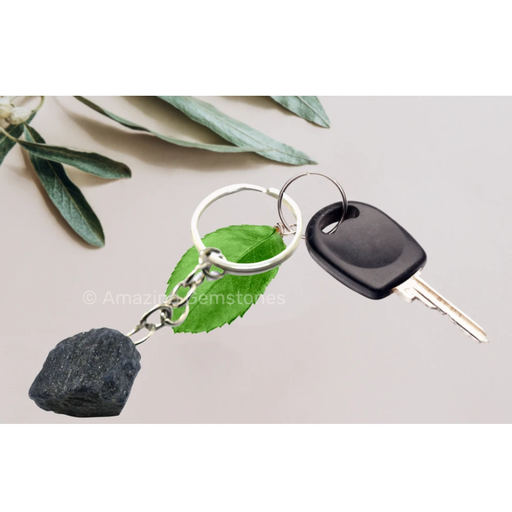 Iolite Keychain Keys Holder (Raw)