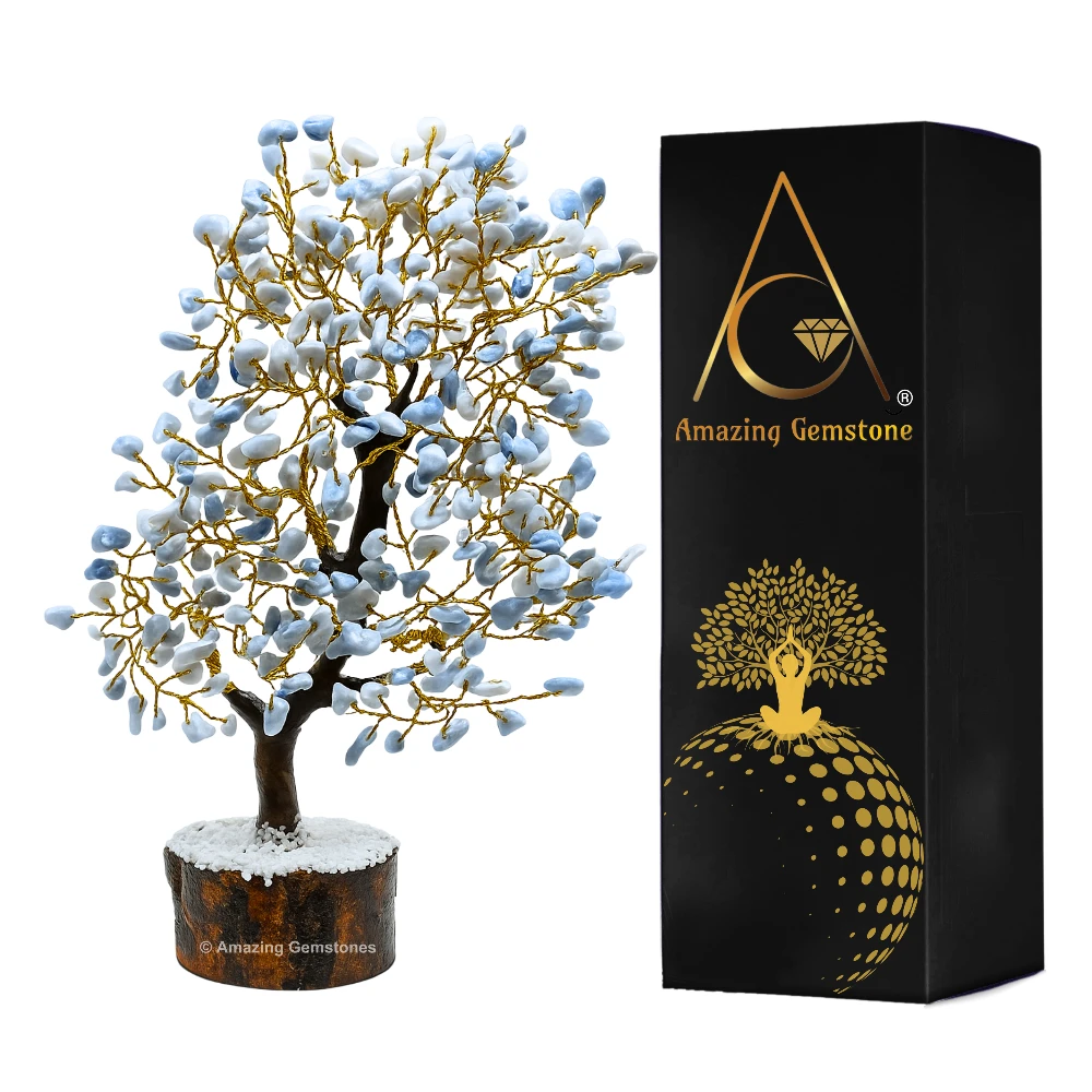 Blue Opal Tree (200 Beads)