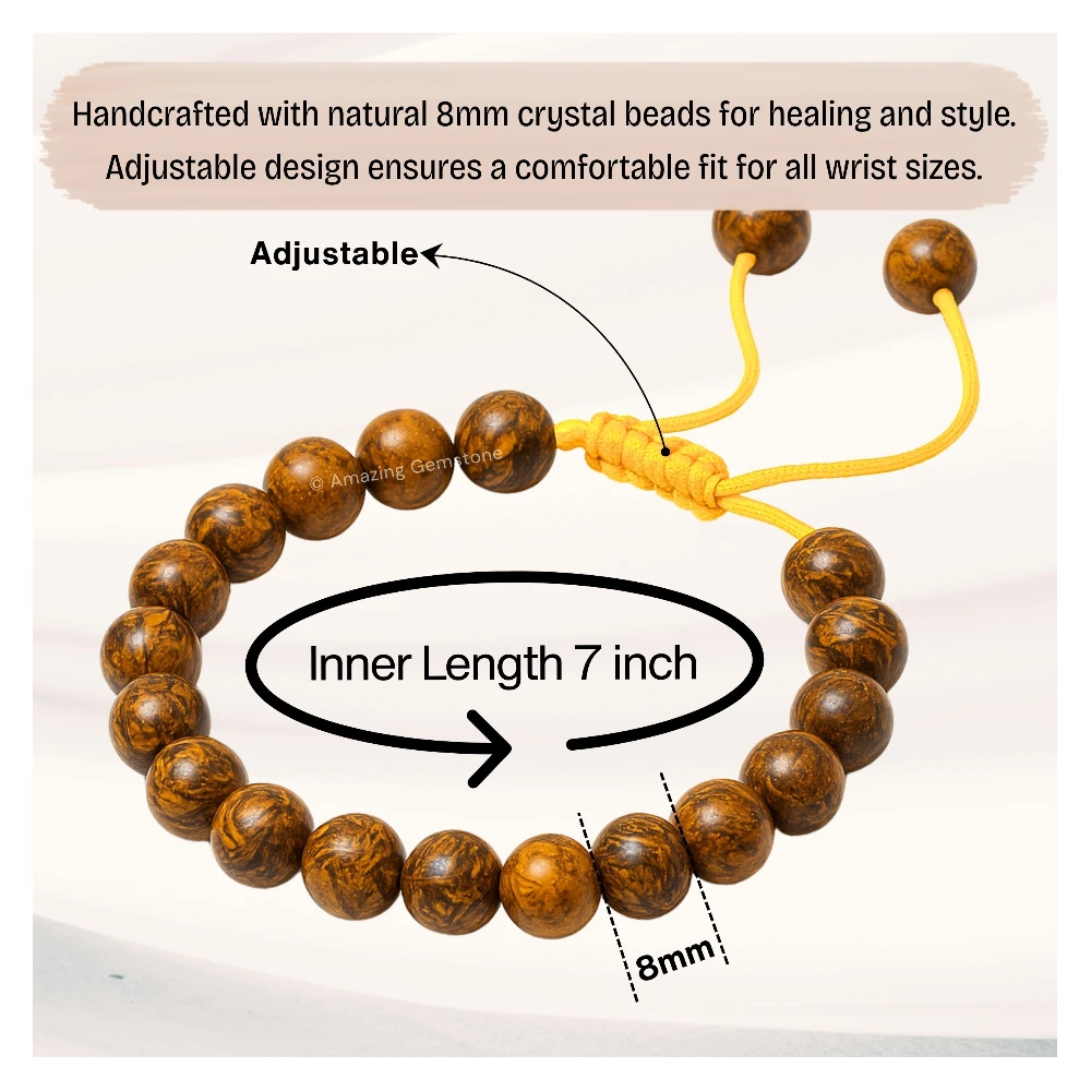 Mariyam Jasper Bracelet (Adjustable)
