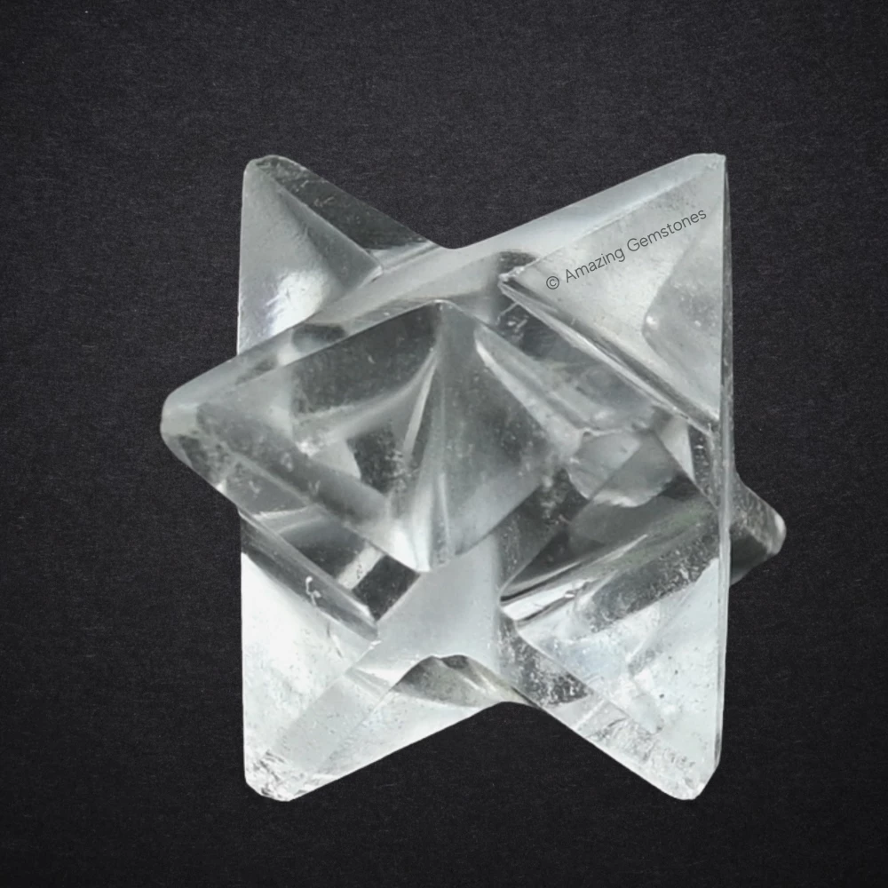 Clear Quartz Merkaba (20-25 mm)