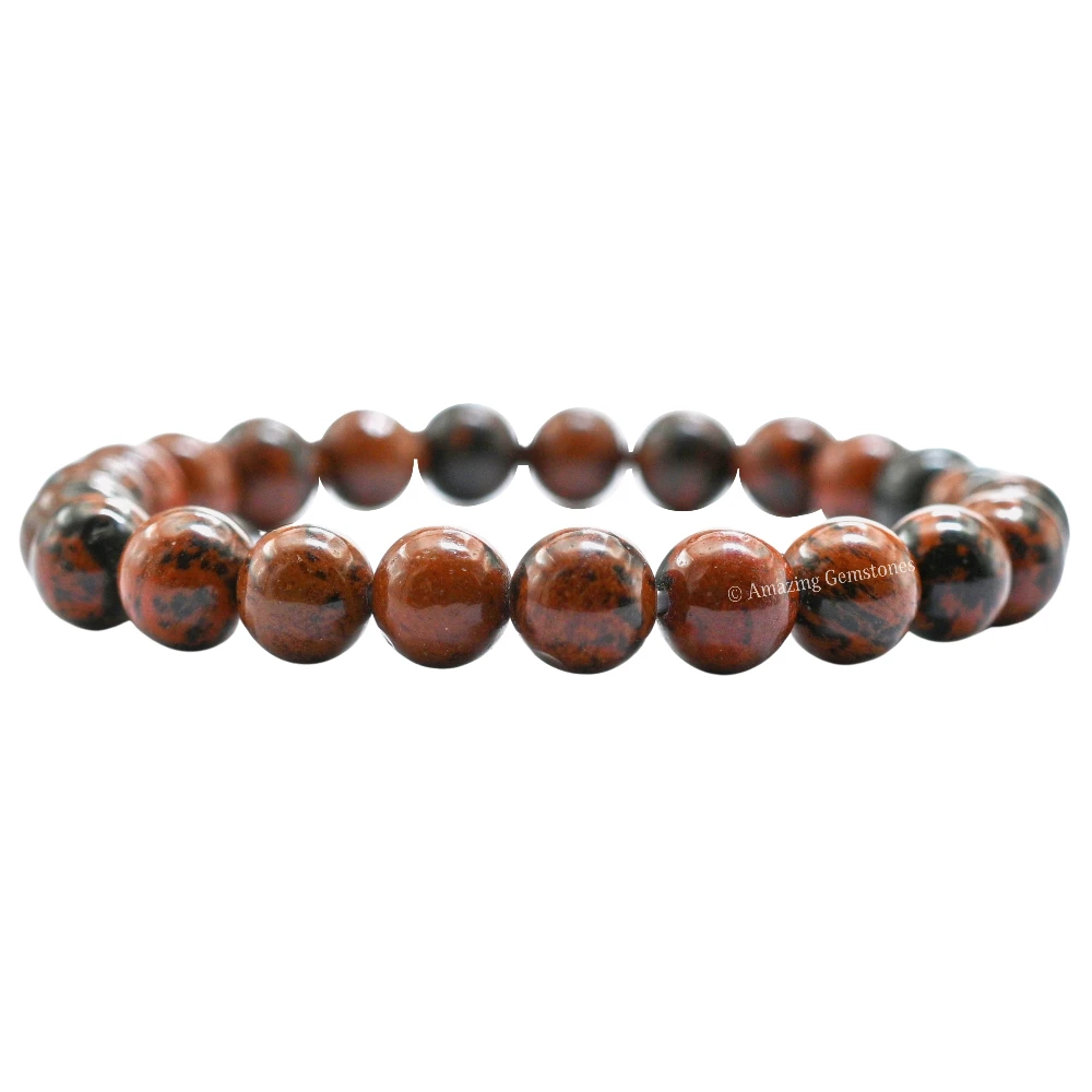 Mahogany Obsidian Bracelet (Strechable)