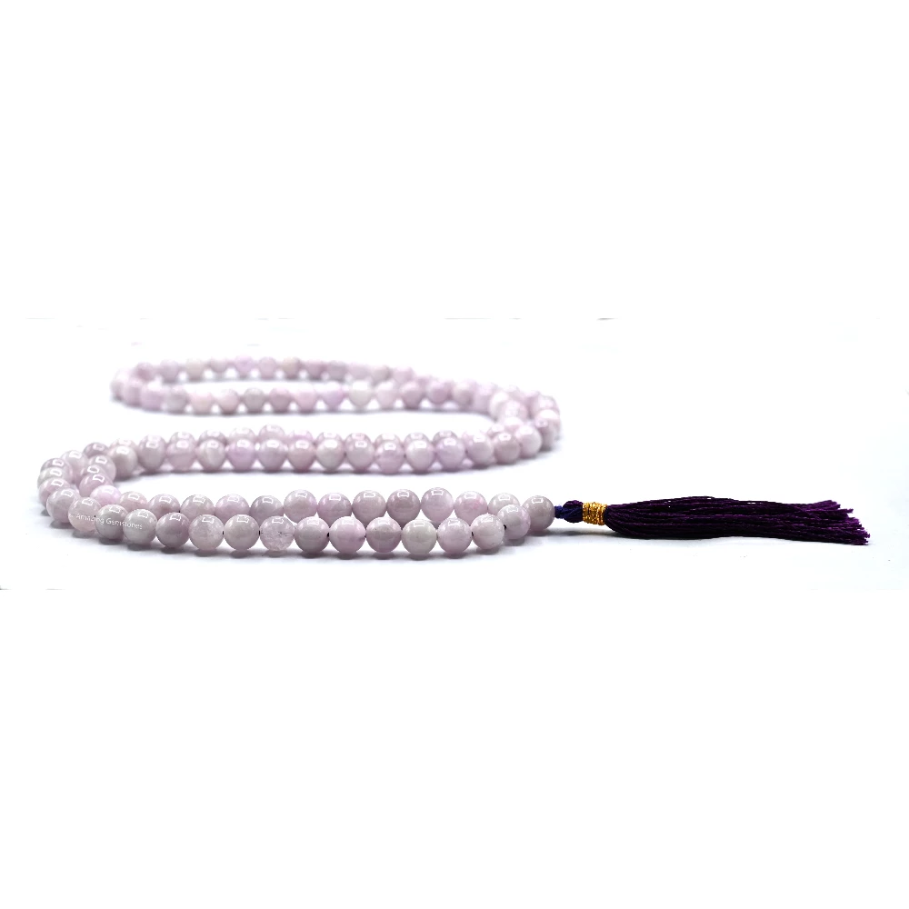 Kunzite Mala (Without Knot)