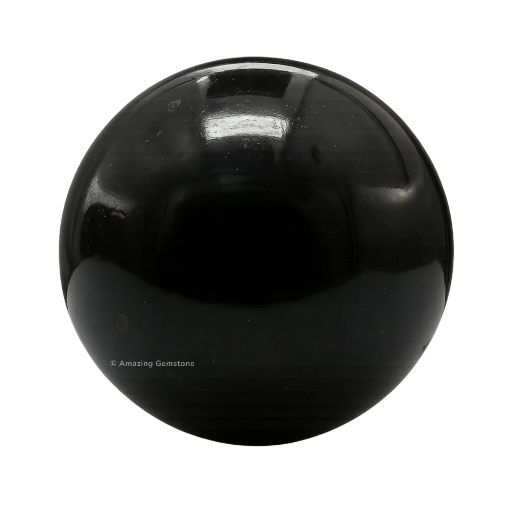 Black Tourmaline Sphere (1.5 inch)